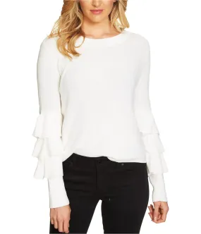 1.State Womens Ruffled Tiered Pullover Sweater