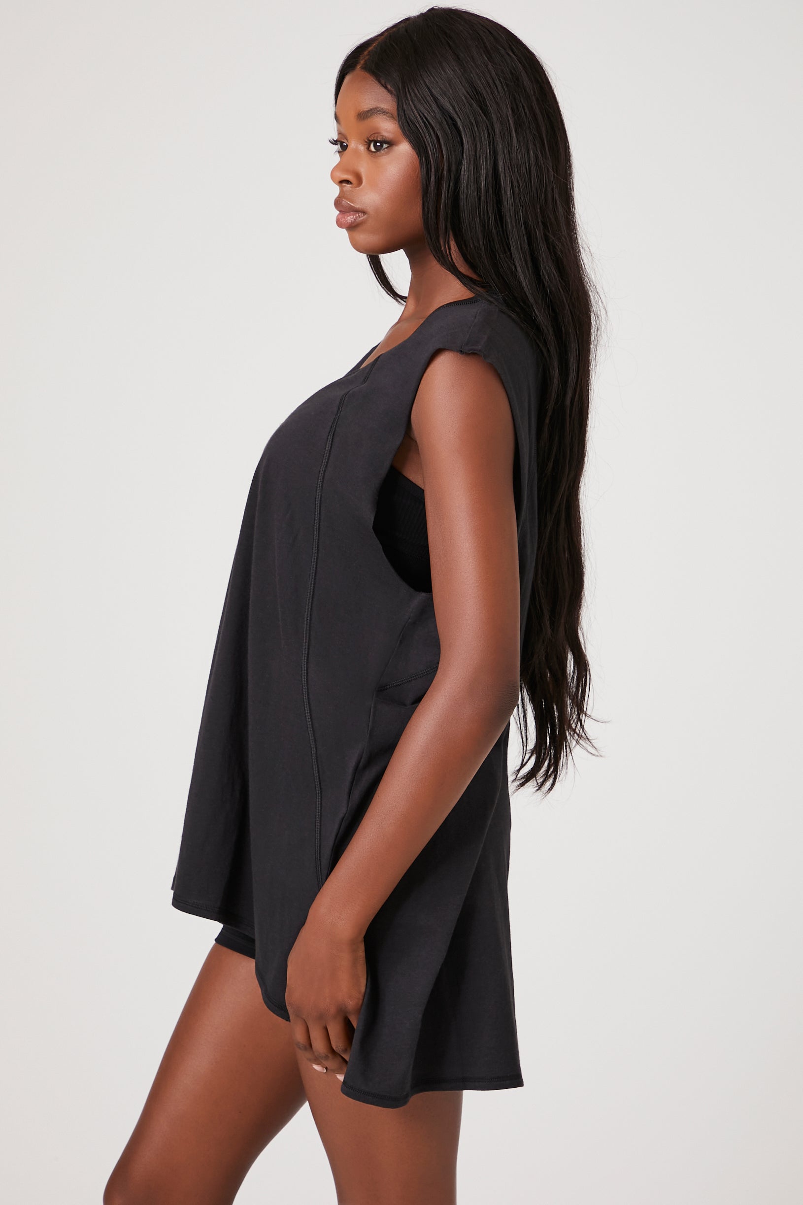 Active Oversized Muscle Tee