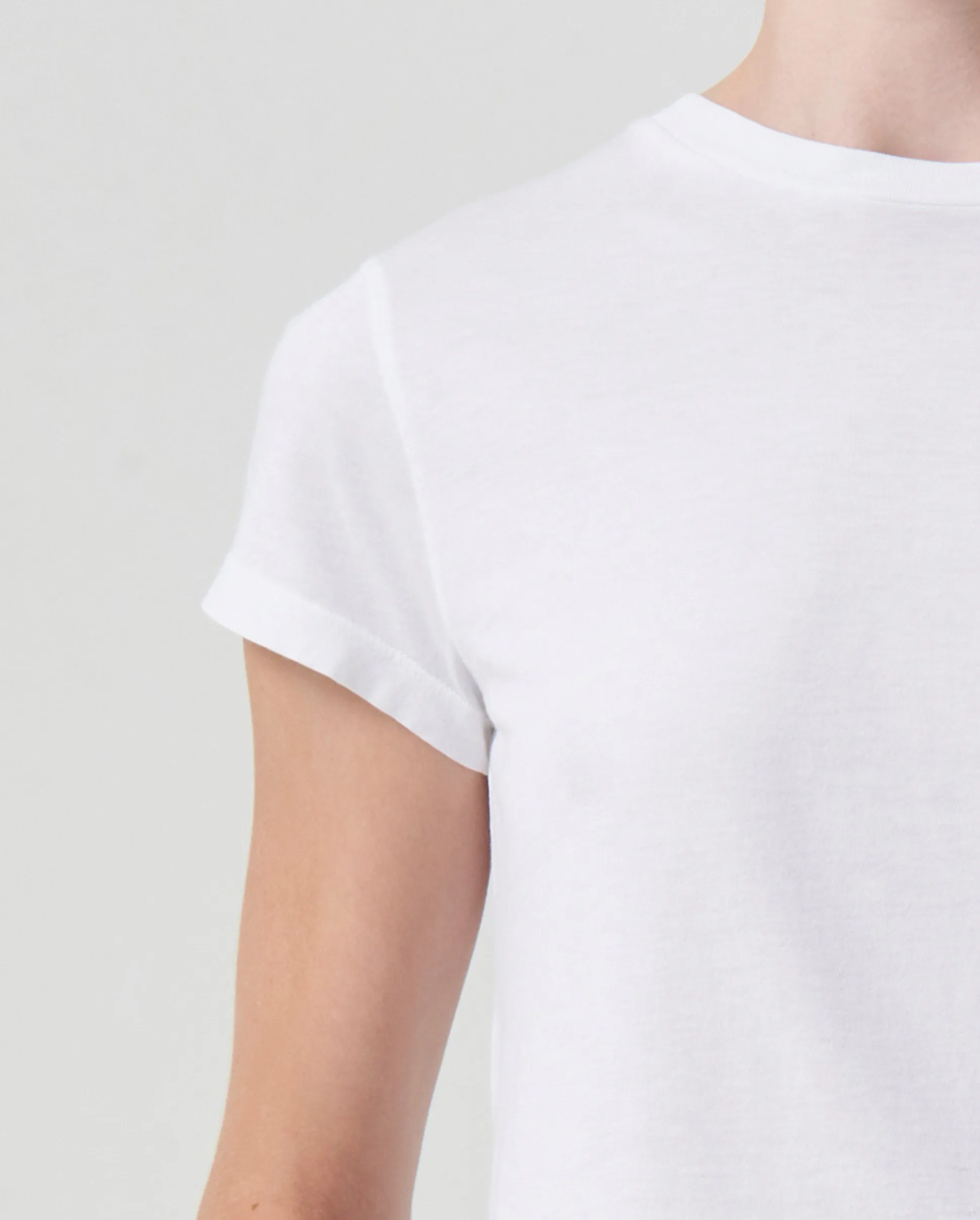 ADINE SHRUNKEN TEE / WHITE