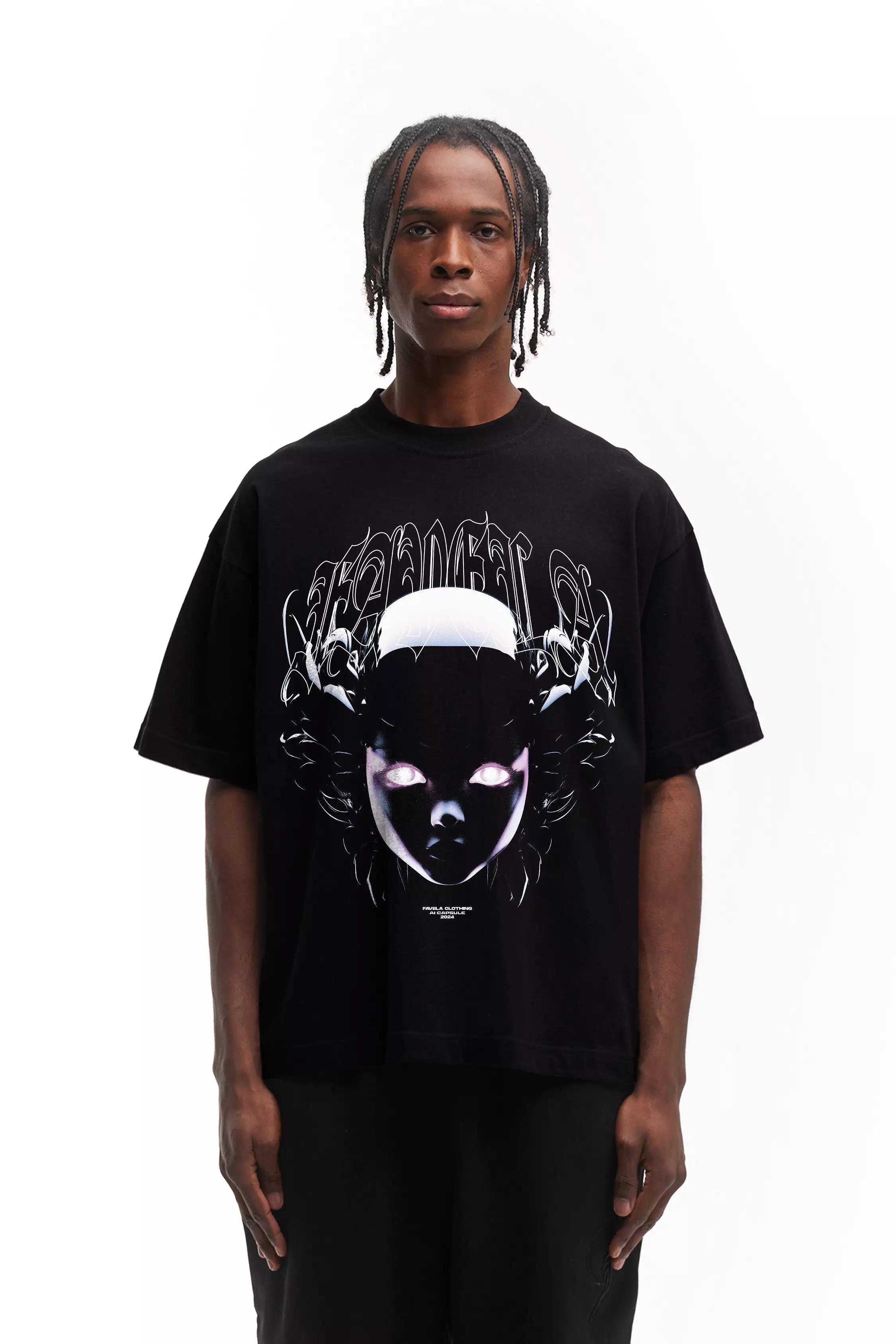 AI CAPSULE 03 BLACK T-SHIRT