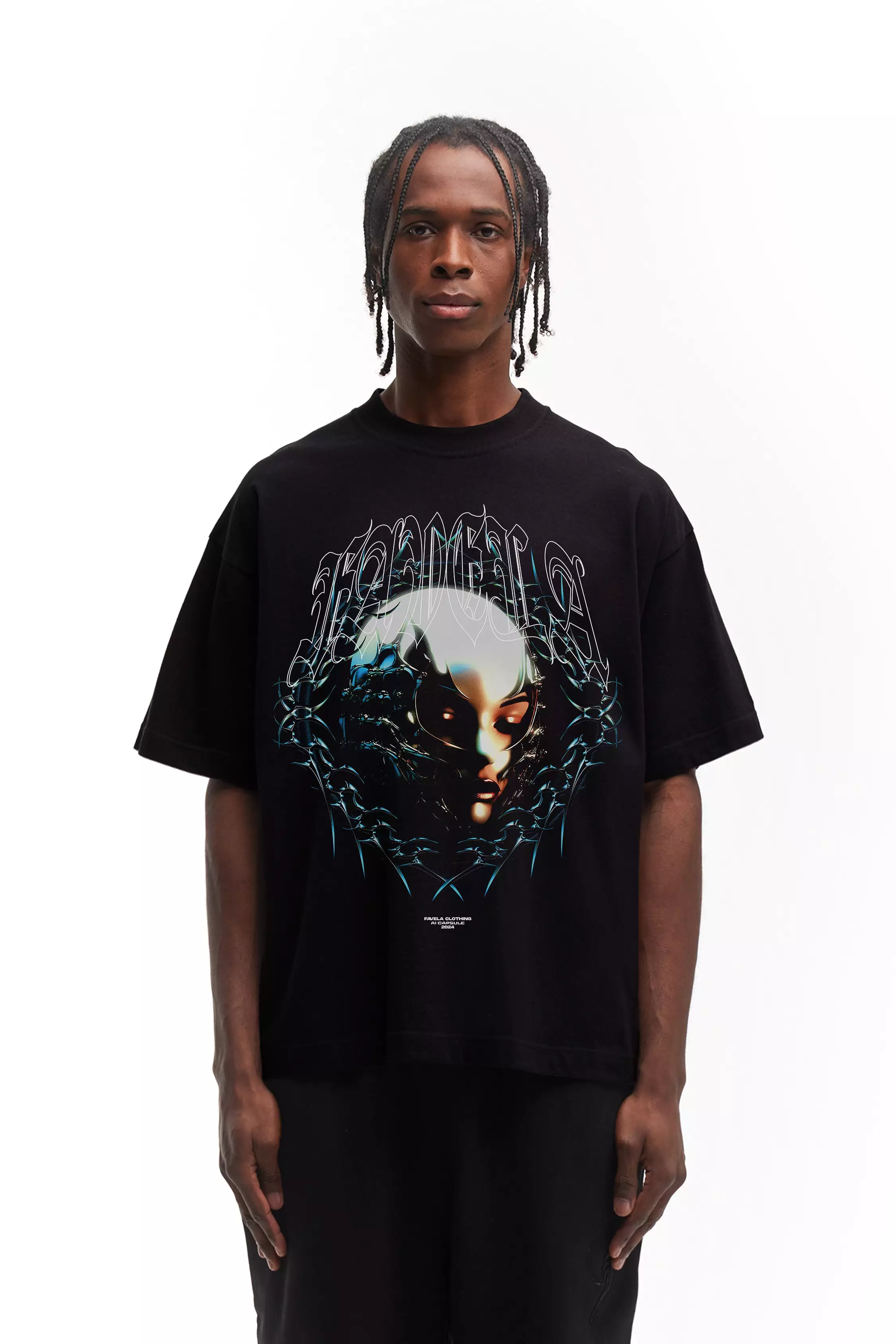 AI CAPSULE 04 BLACK T-SHIRT