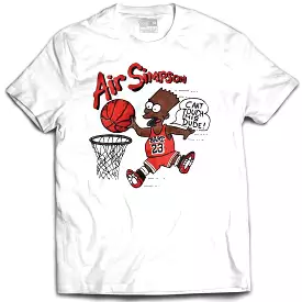 Air Bart Bulls Vintage Mint White Tee