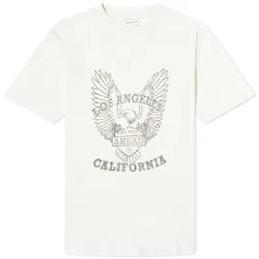 Anine Bing Black Eagle Milo T-ShirtOff White