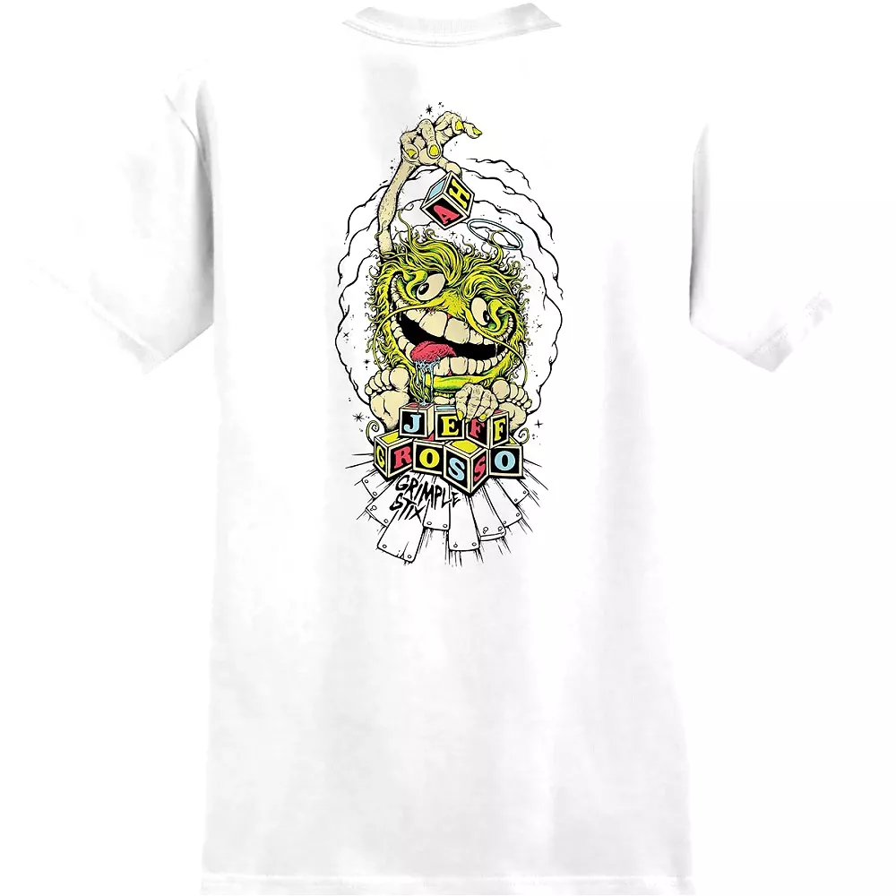 Anti Hero Grimple Grosso Tee White