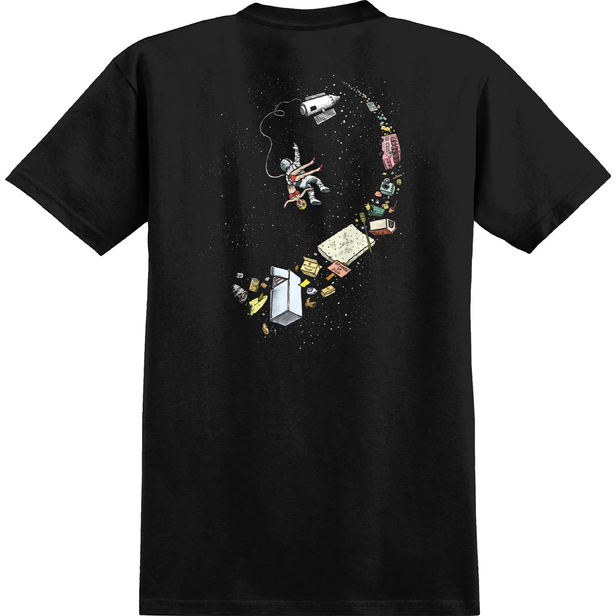 Anti Hero Space Junk T-Shirt Black