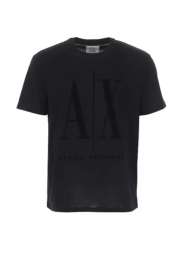 Armani Exchange Icon Logo Regular Fit T-Shirt 8NZTPPZJH4Z