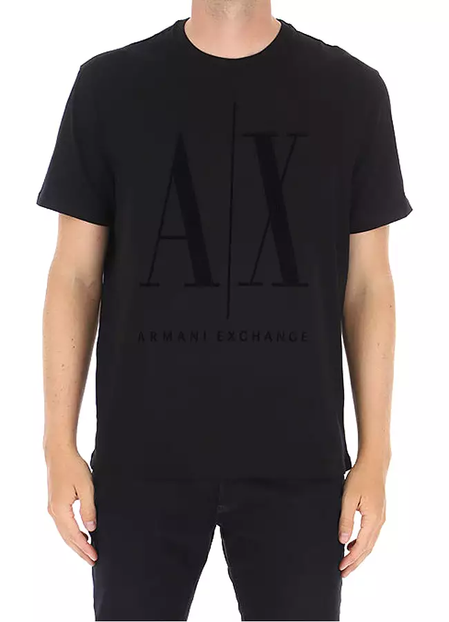 Armani Exchange Icon Logo Regular Fit T-Shirt 8NZTPPZJH4Z