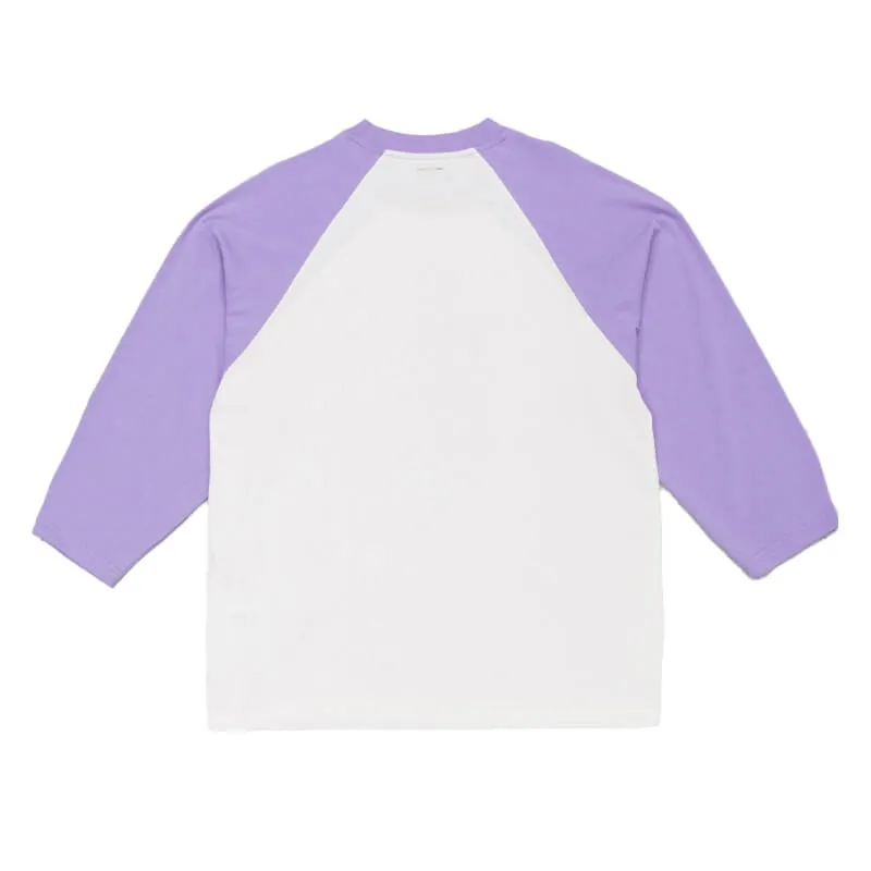 Bacchus LS Tee - Lavender / White