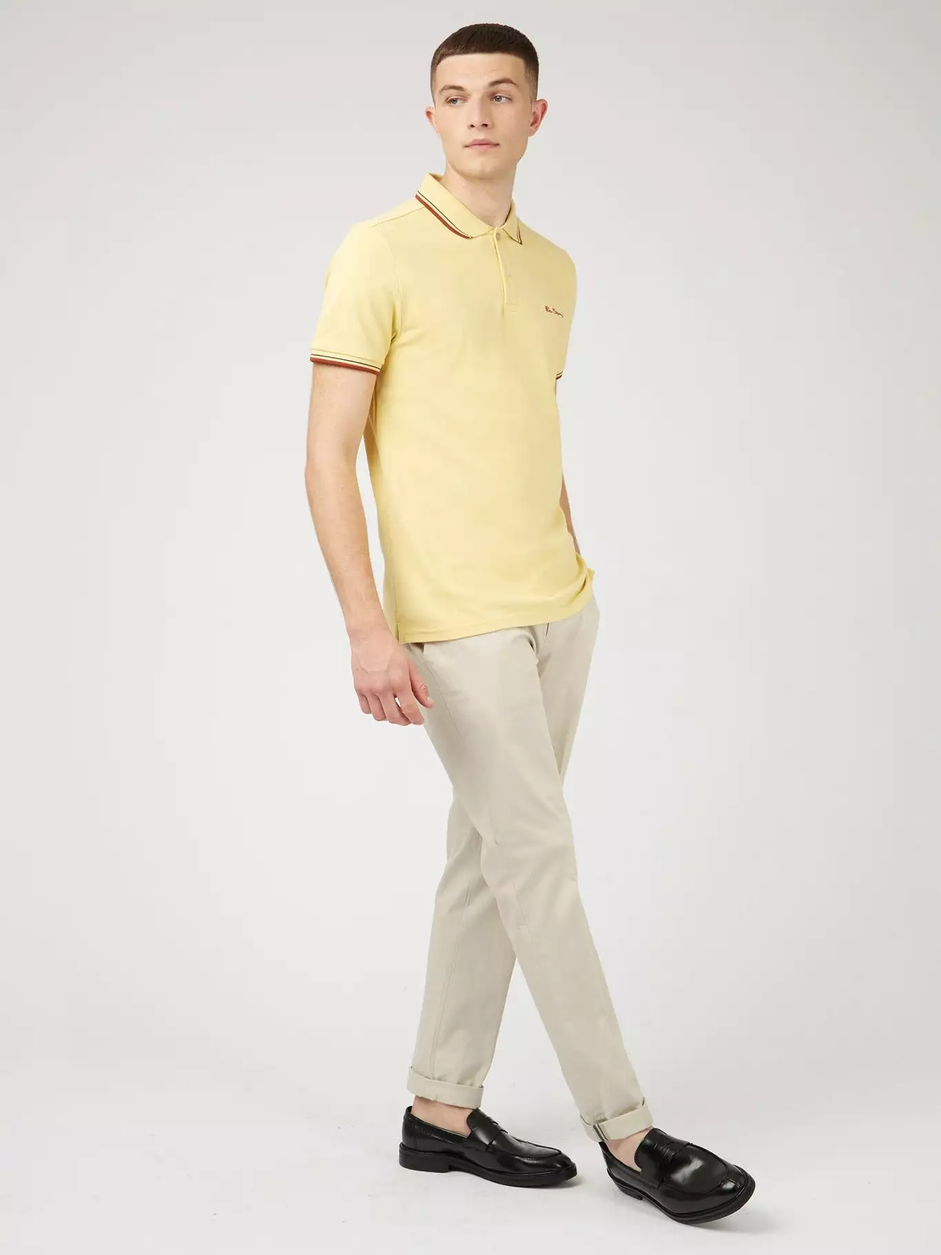 Ben Sherman Mens Polo T-Shirt 'Signature Polo'