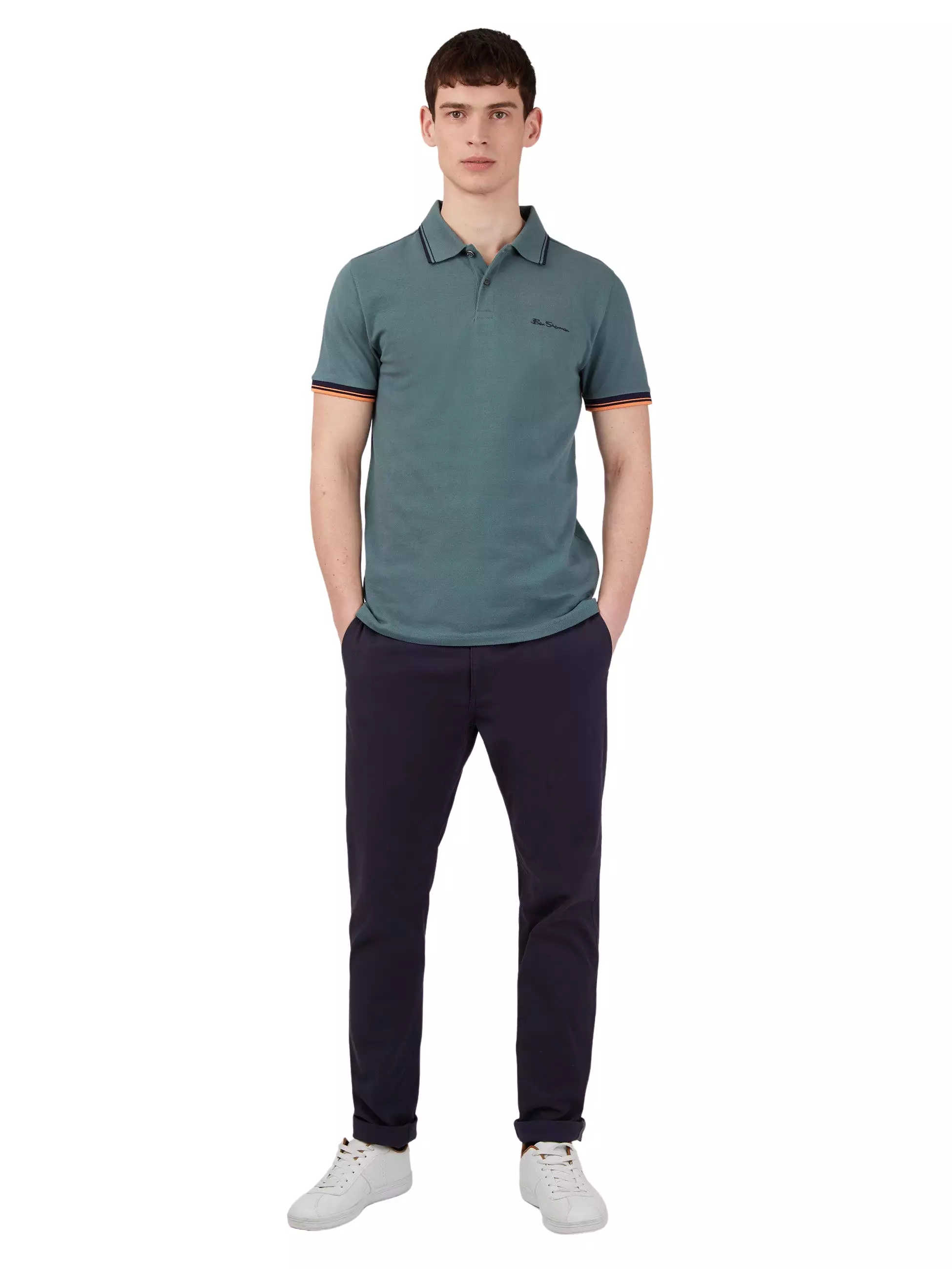 Ben Sherman Mens Polo T-Shirt 'Signature Polo'