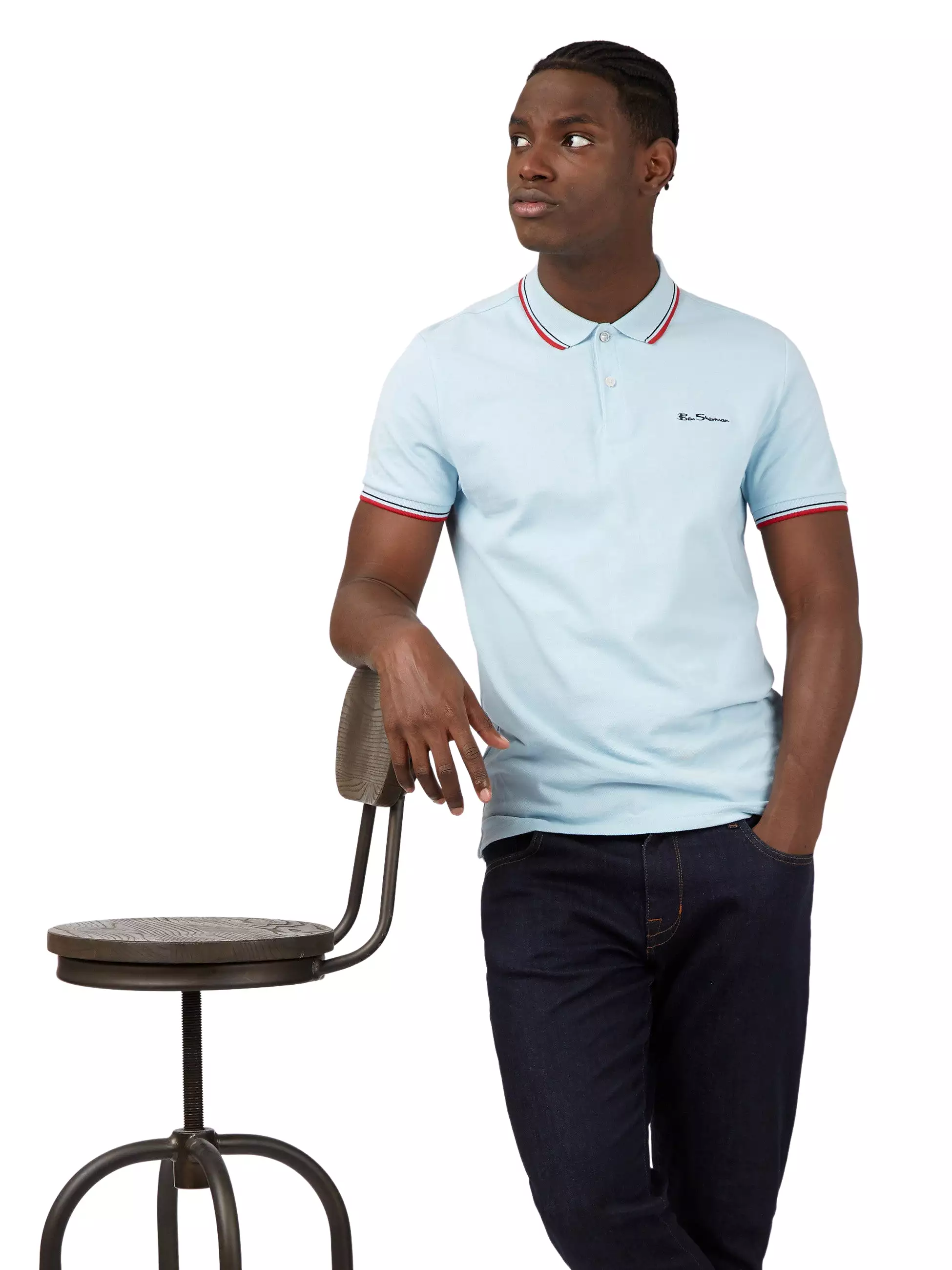 Ben Sherman Mens Polo T-Shirt 'Signature Polo'