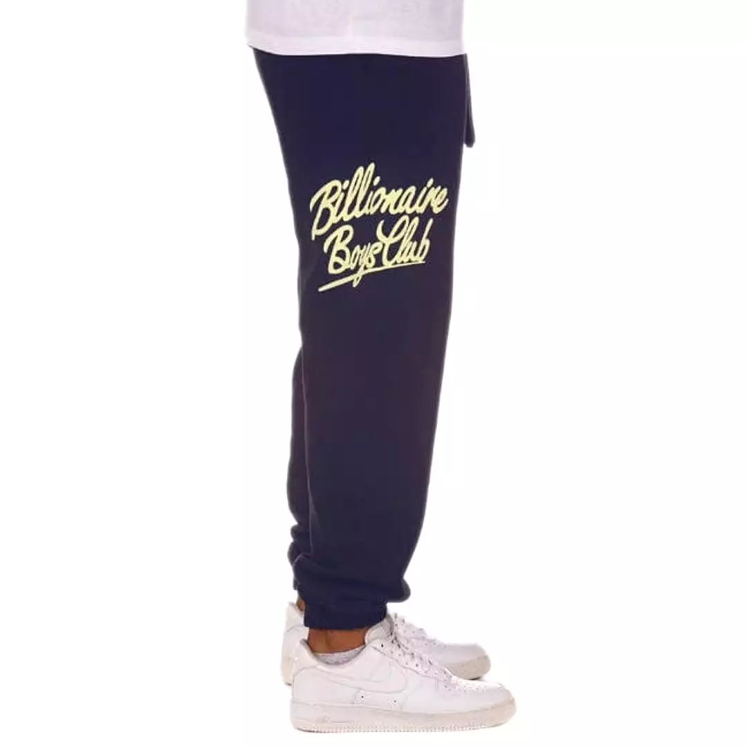 Billionaire Boys Club BB Script Men's Sweatpant Blue Depth