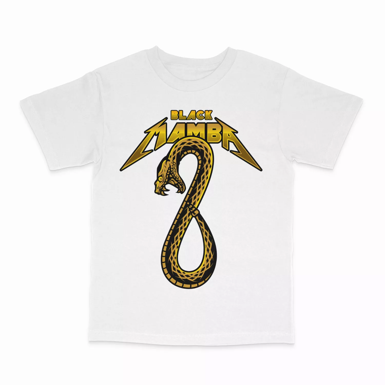 Black Mamba Logo White Tee