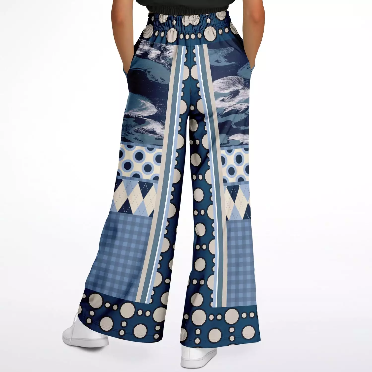 Blueberry Hill Eco-Poly Stretchy Phat Bellbottoms