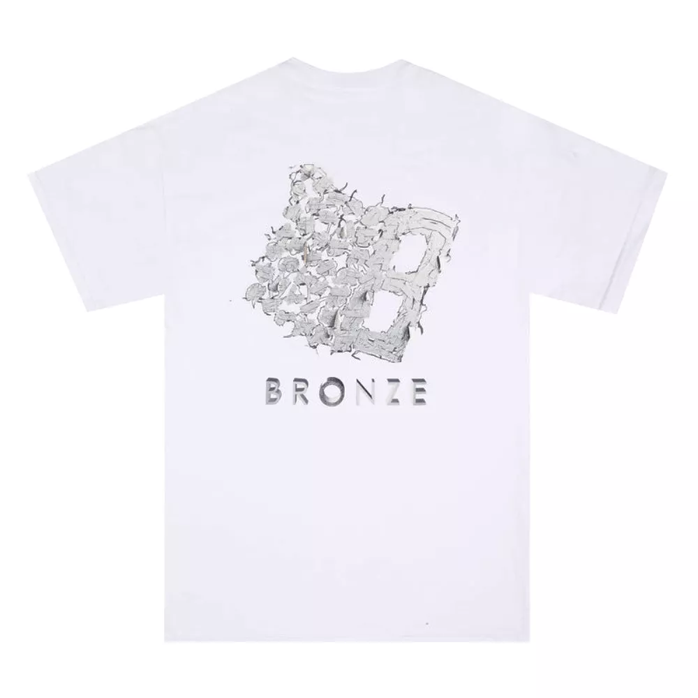 Bronze56K Duct Tape Tee White