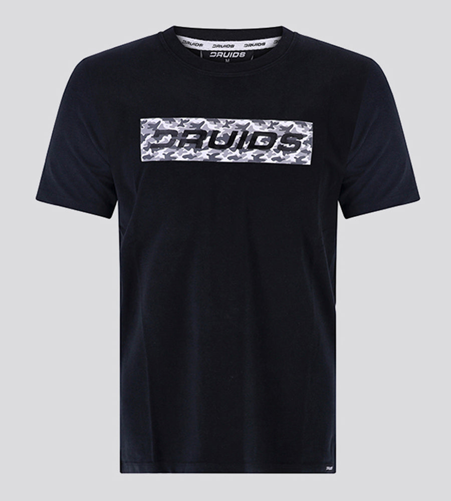 CAMO D TEE - BLACK