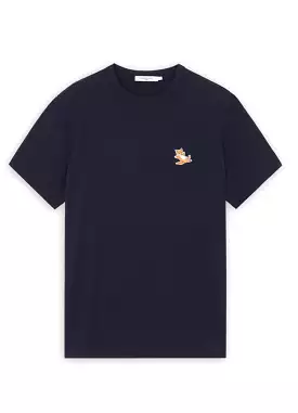 Chillax Fox Patch Classic Tee-Shirt