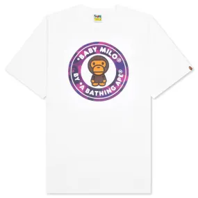 Color Camo Milo Busy Works Tee - White/Purple