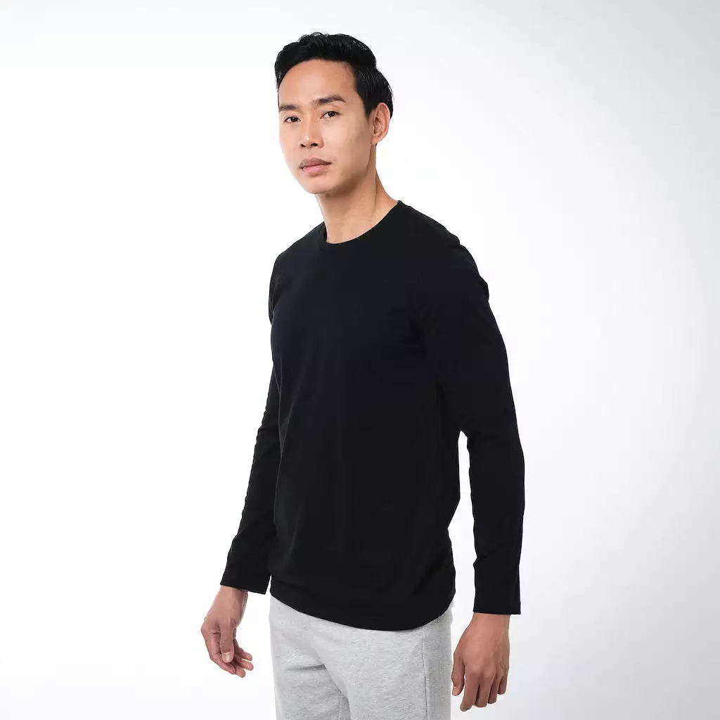 Core Long Sleeve T-Shirt | Black