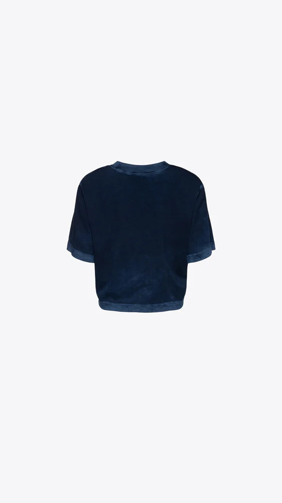 COTTON CITIZEN Tokyo Crop Tee - Vintage Navy