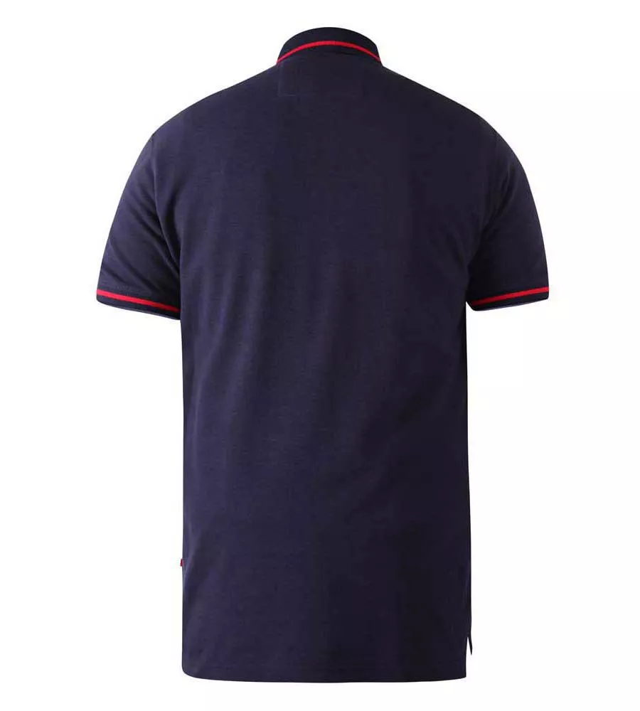 D555 Mens Pique Polo Shirt With Chest Embroidery (SLOANE)