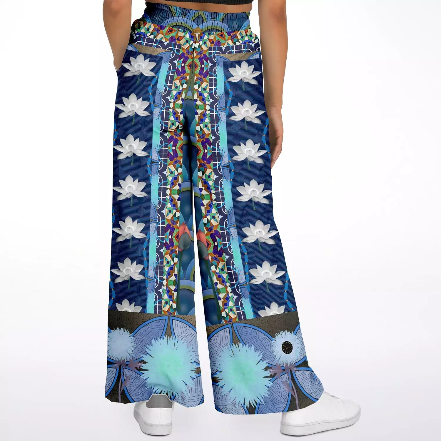 Dahlia Lama Eco-Poly Stretchy Phat Bellbottoms