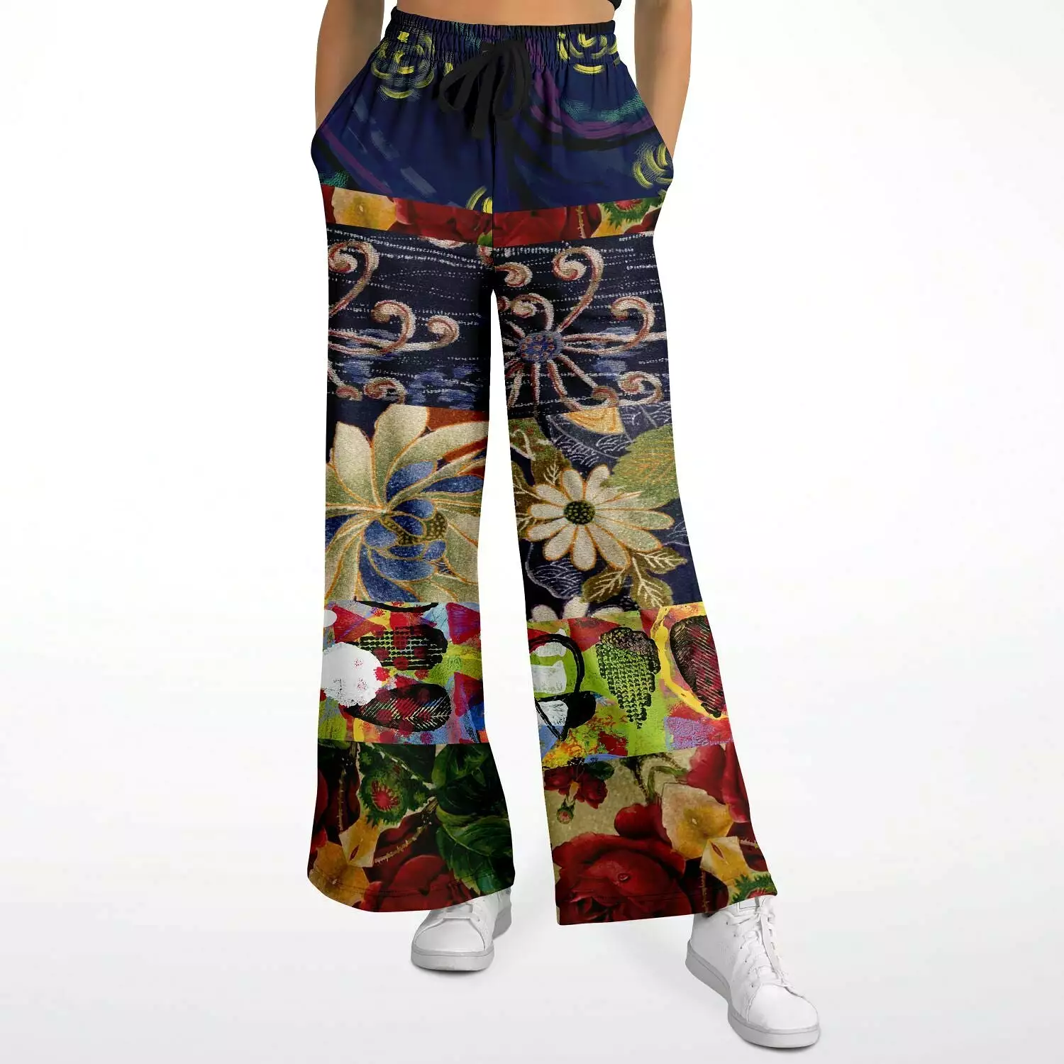 Dapper Cat SW Eco-Poly Stretchy Phat Bellbottoms