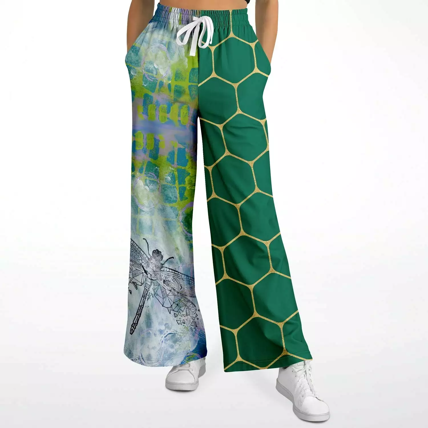 Dragonfly Honeycomb SW Stretchy Phat Bellbottoms