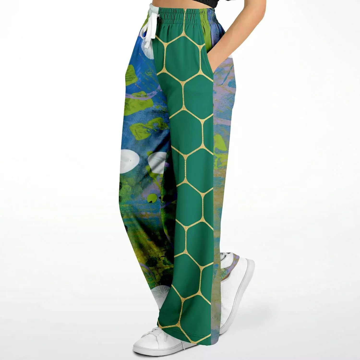 Dragonfly Honeycomb SW Stretchy Phat Bellbottoms