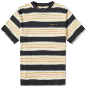 Edwin Quarter Stripe T-ShirtYellow & Black