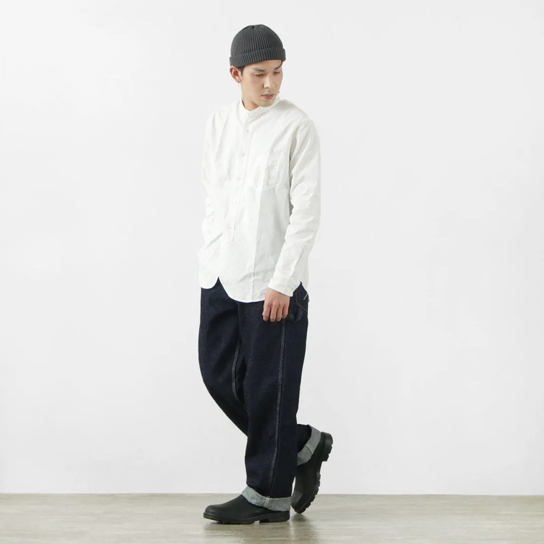 FOB FACTORY（FOBファクトリー） F0509 ヘンプ デニム ペインターパンツ / サスティナブル / ワーク / ワイド / メンズ / 日本製 / HEMP DENIM PAINTER PANTS