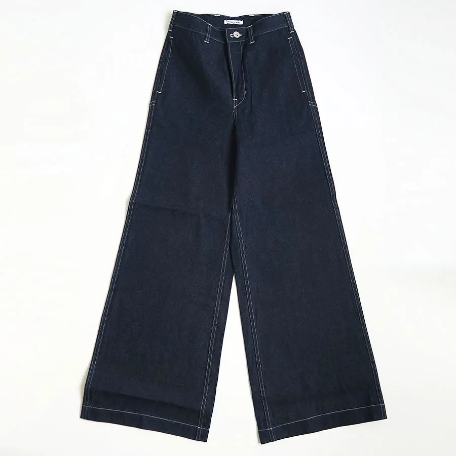 【FUMIKA UCHIDA/フミカウチダ】 DENIM HIGH-WAIST BUGGY PANTS T-DM002