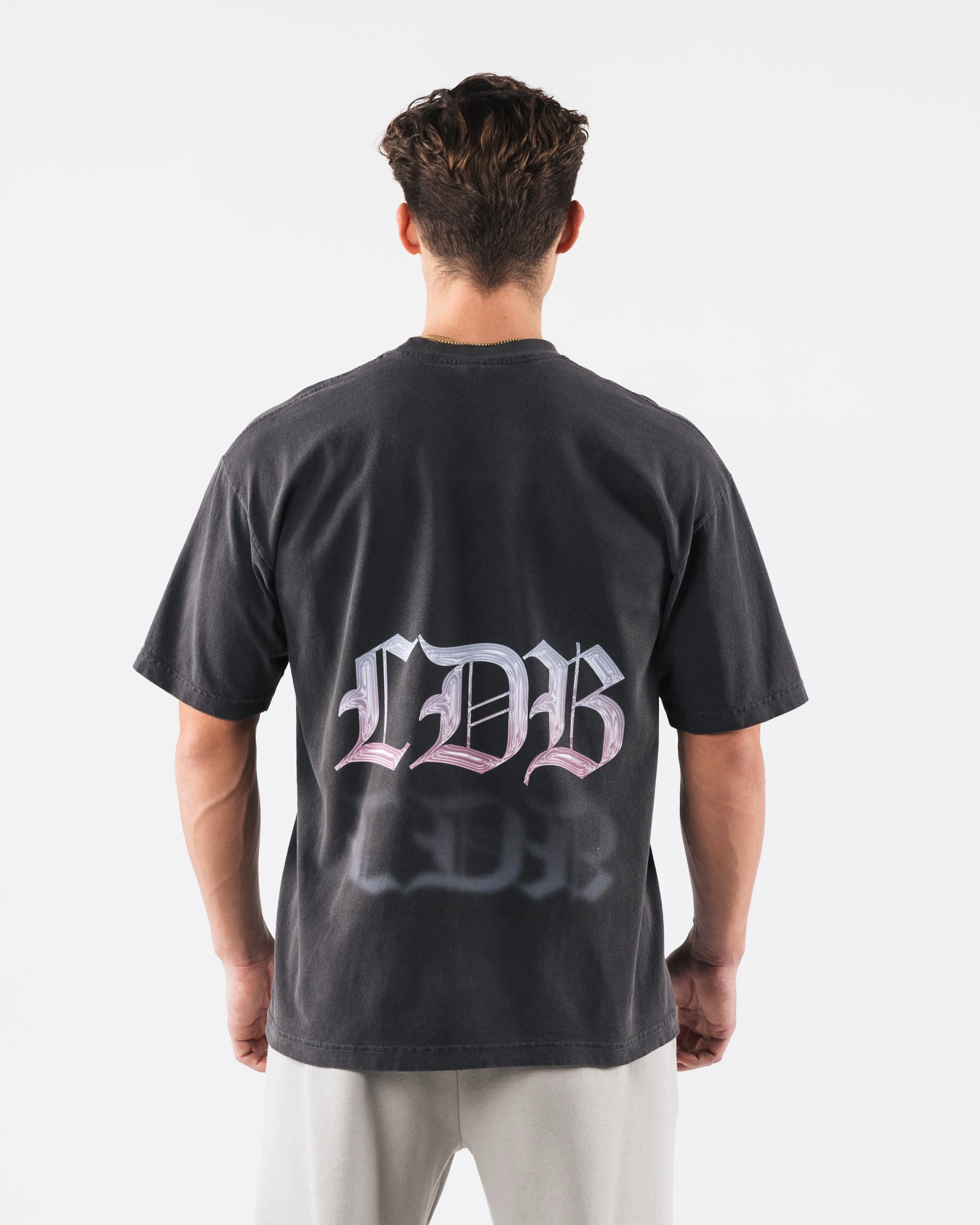 Gradient LDB Tee - Vintage Black