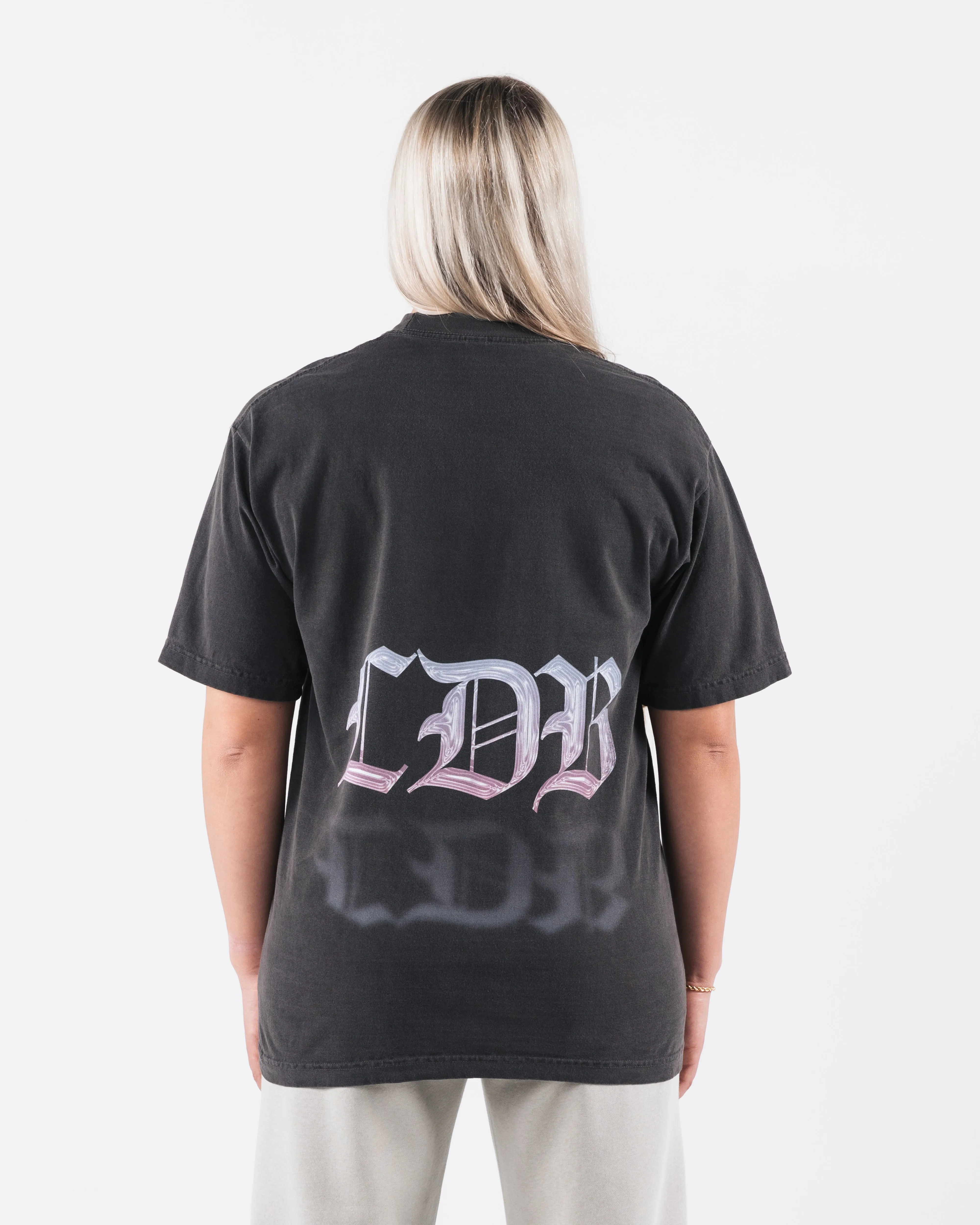 Gradient LDB Tee - Vintage Black