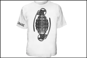 Grenade Two Pins Tee Shirt White