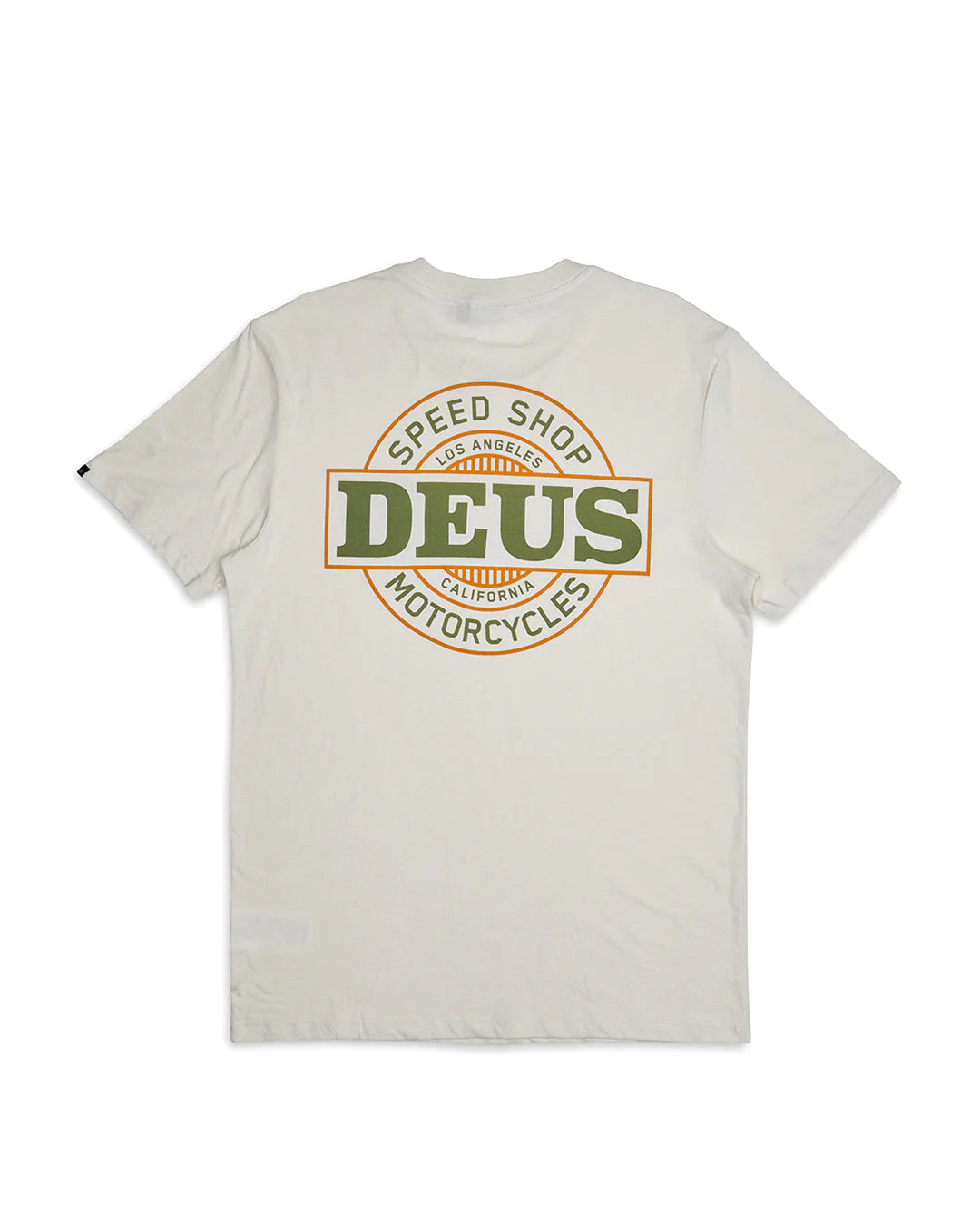 HOT STREAK TEE DEUS EX MACHINA VINTAGE WHITE