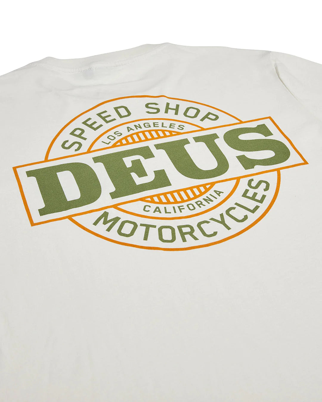 HOT STREAK TEE DEUS EX MACHINA VINTAGE WHITE