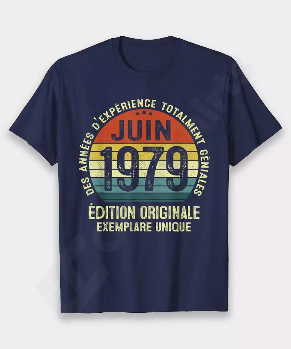 Idée Cadeau Originale Anniversaire, Tee shirt Homme Femme, Des années d'expérience Totalment Géniales, Personnaliser - CTS210322