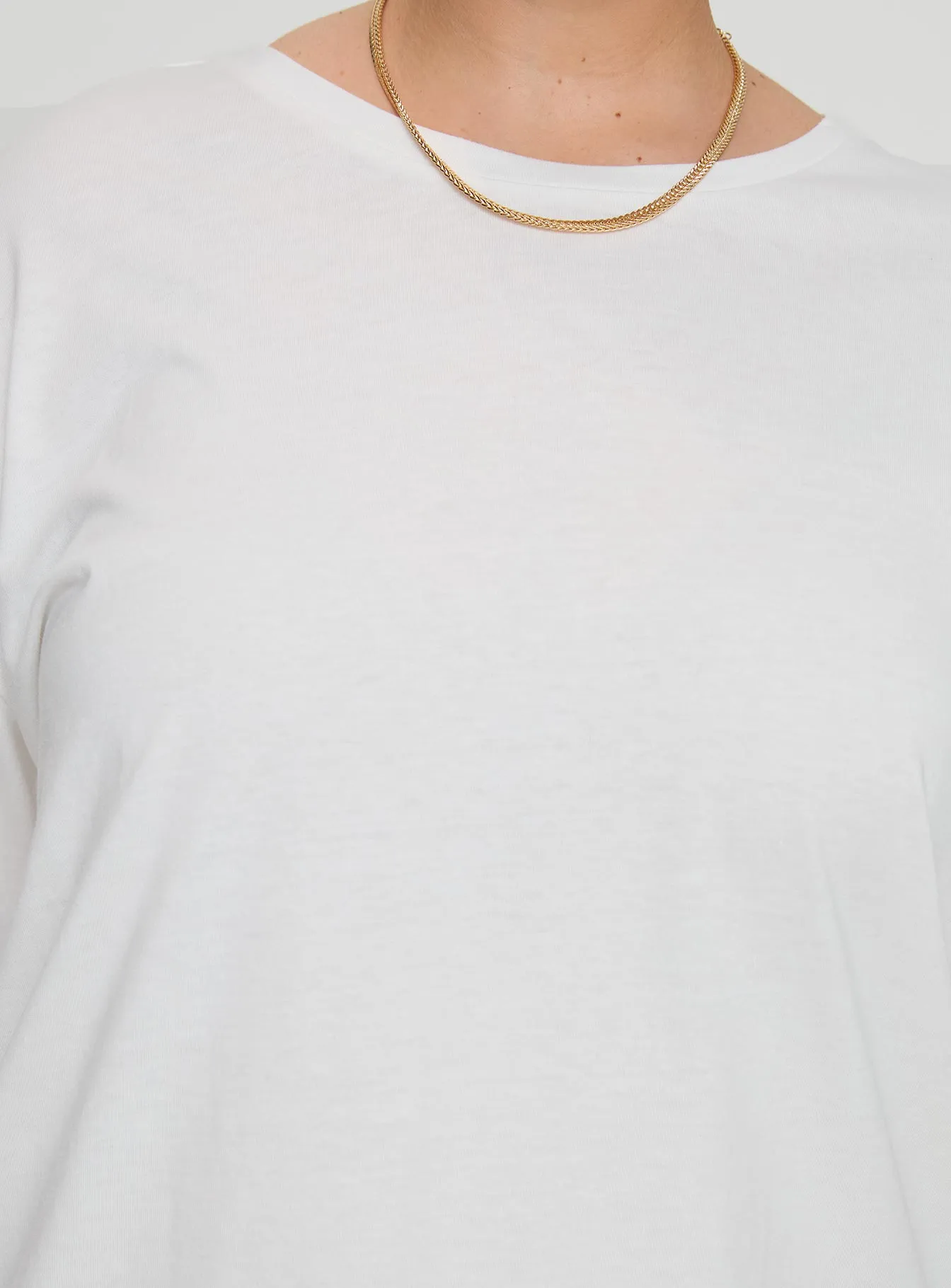 Jamason Tee White Curve