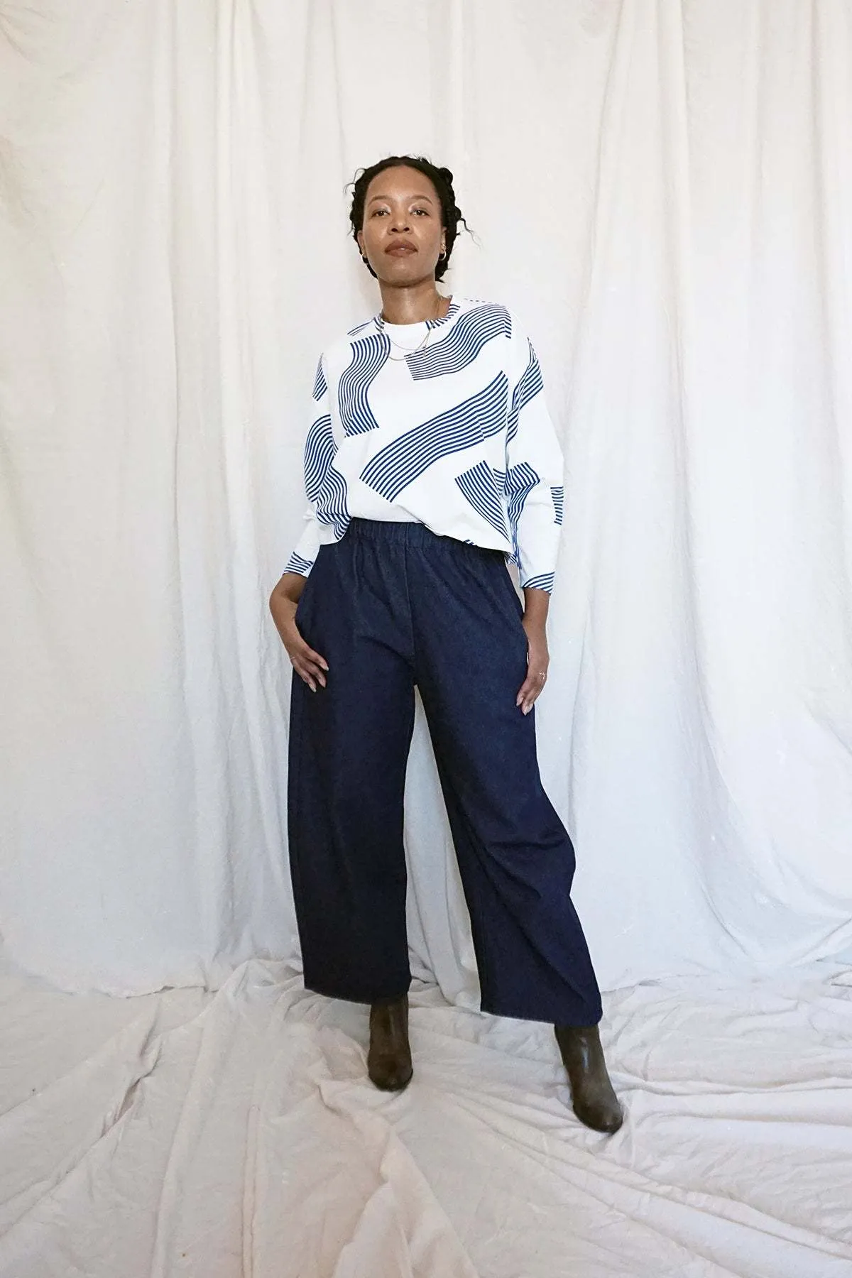 JUNOT PANTS - DENIM