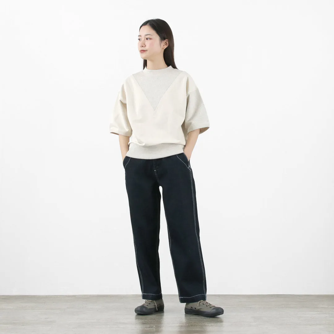 KELEN（ケレン） MAR ペインター デニム パンツ / レディース ジーンズ ボトムス ワイドパンツ ストレート ロング丈 MAR Painter Denim Pants