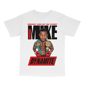 Kid Dynamite Mike Tyson White Tee