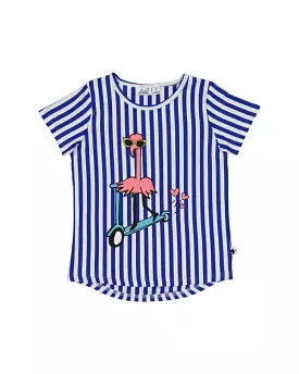 Kissed by Radicool Florence Flamingo Tee