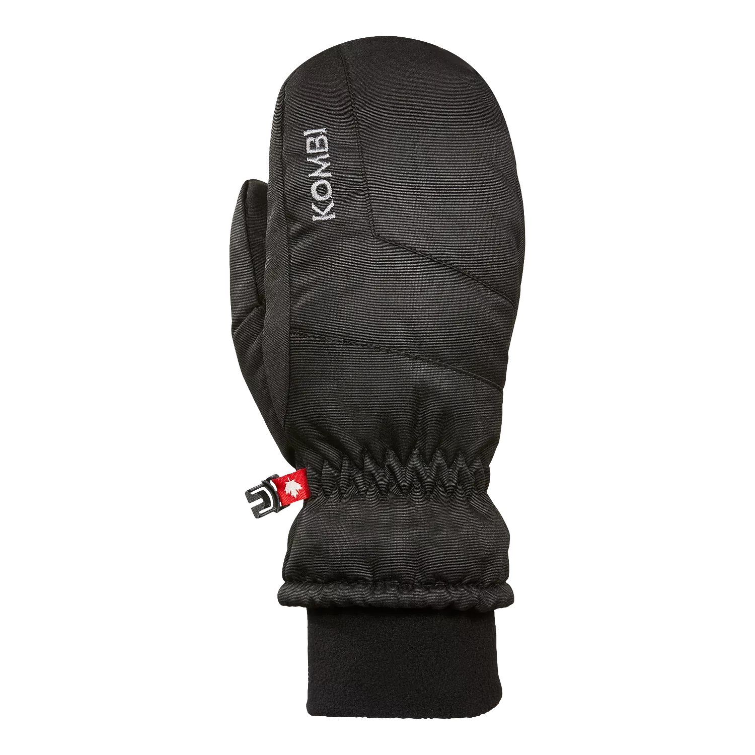 Kombi Black Junior Peak Short Cuff Mittens