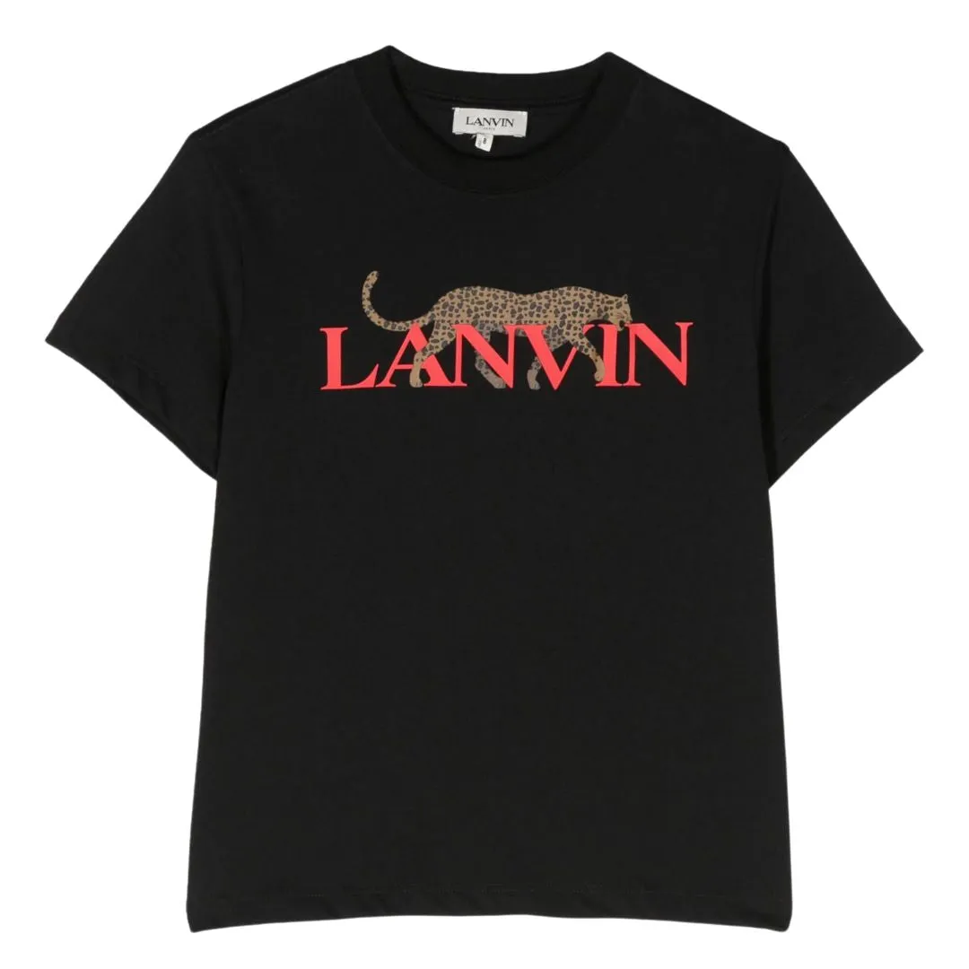 Lanvin T-Shirt Logo Black