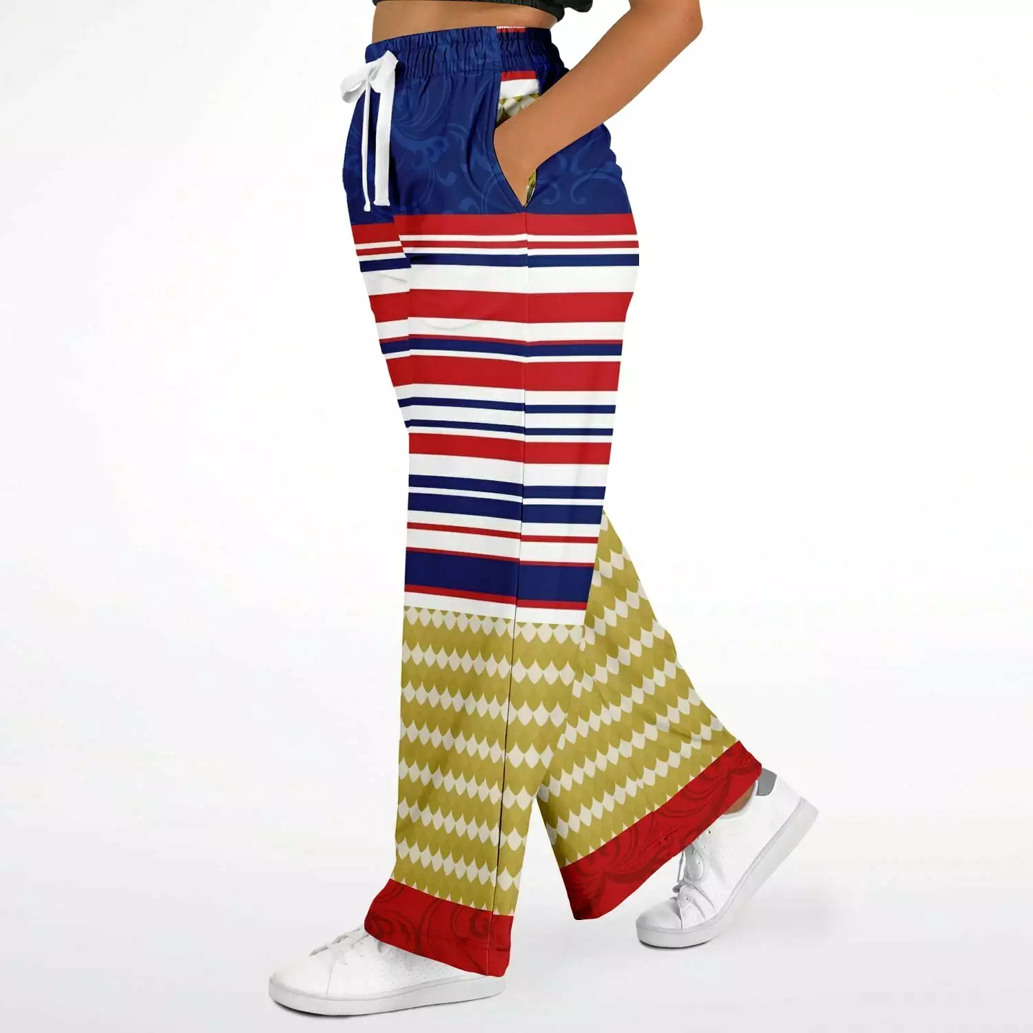 Liberty Bell Eco-Poly Stretchy Phat Bellbottoms