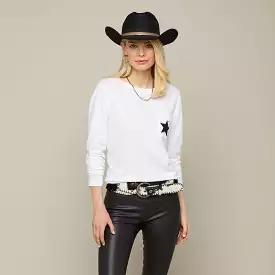 Lucchese Star Pocket Tee :: White