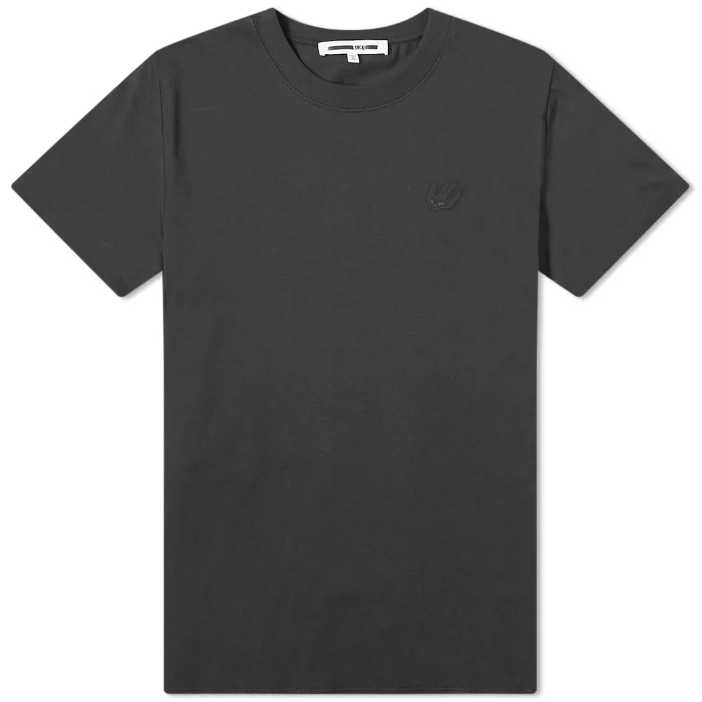 McQ Swallow Swallow Patch T-ShirtDarkest Black