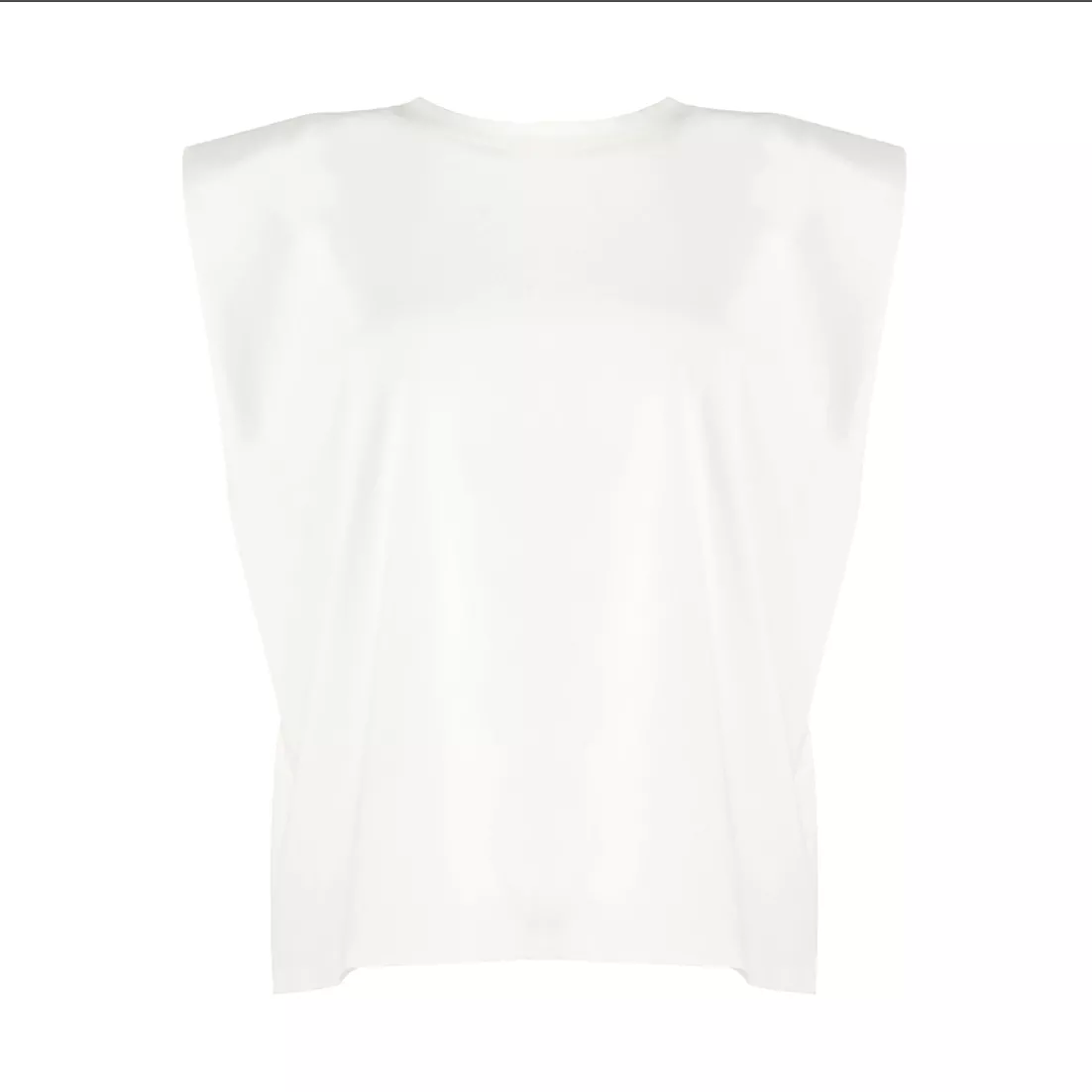 Melba White Tee