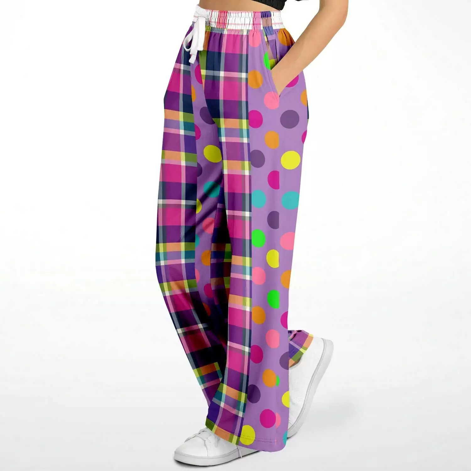 Mercury Retrograde Plaid SW Stretchy Phat Bellbottoms